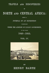 Cover of Travels and discoveries in North...