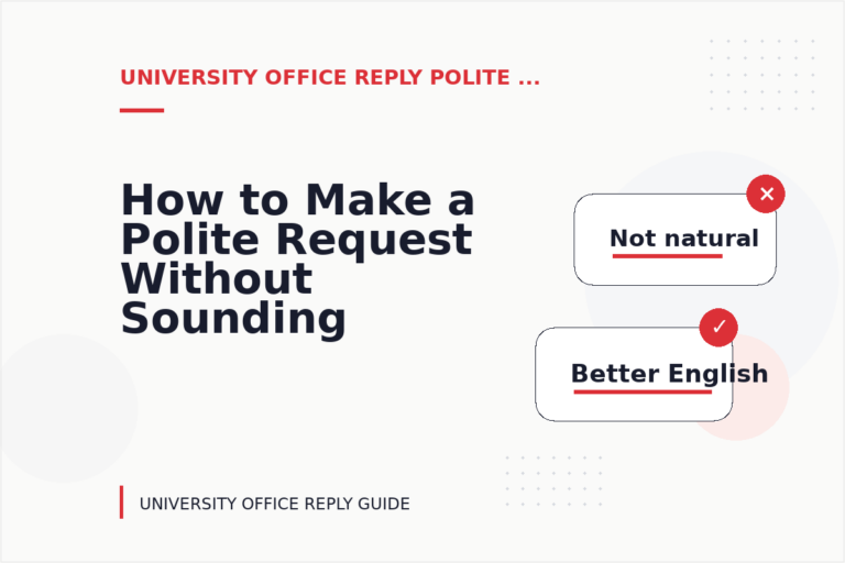 How to Make a Polite Request Without Sounding Demanding in University Office Reply English How to Make a Polite Request Without Sounding Demanding in University Office Reply English