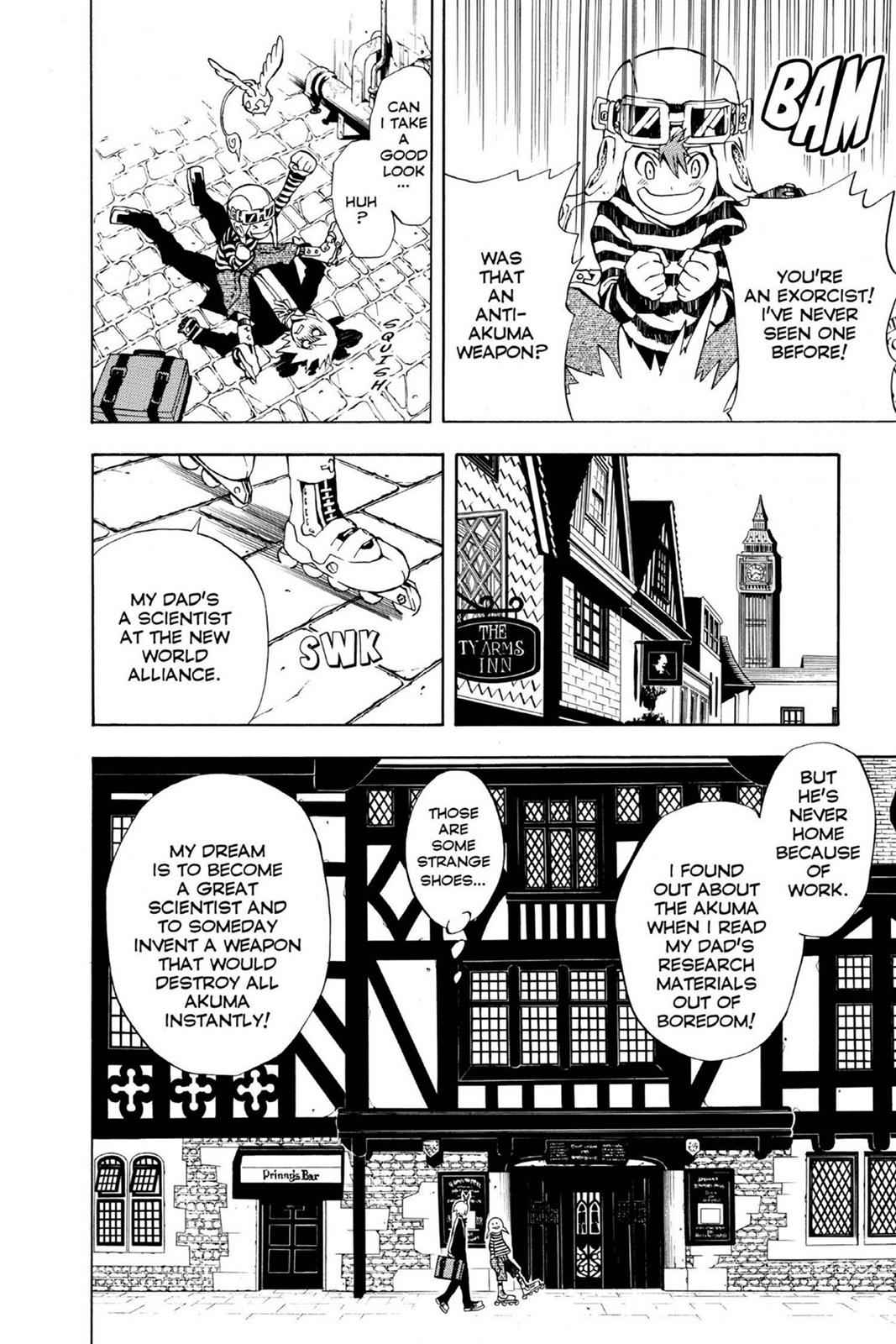D.Gray-man Chapter 2 Page 12