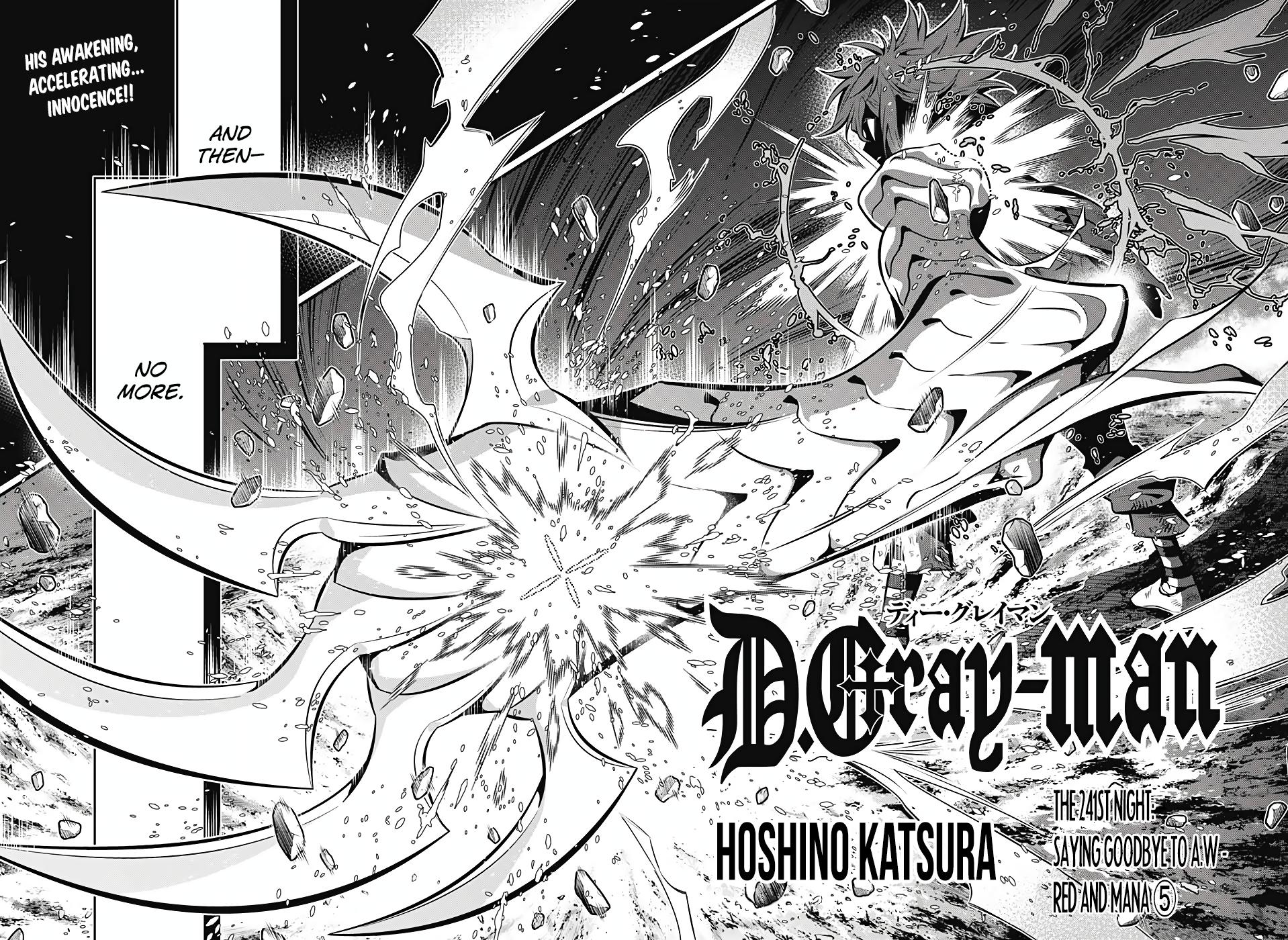 D.Gray-man Chapter 241 Page 3