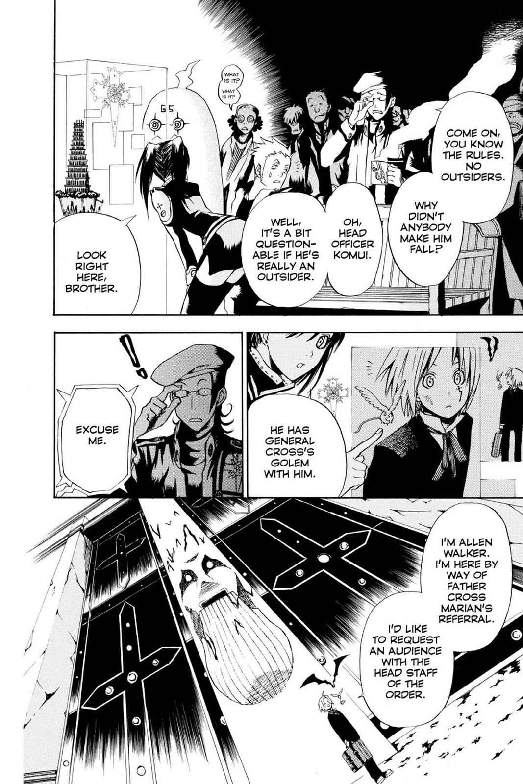 D.Gray-man Chapter 5 Page 4