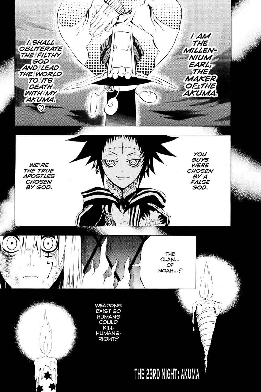 D.Gray-man Chapter 23 Page 1