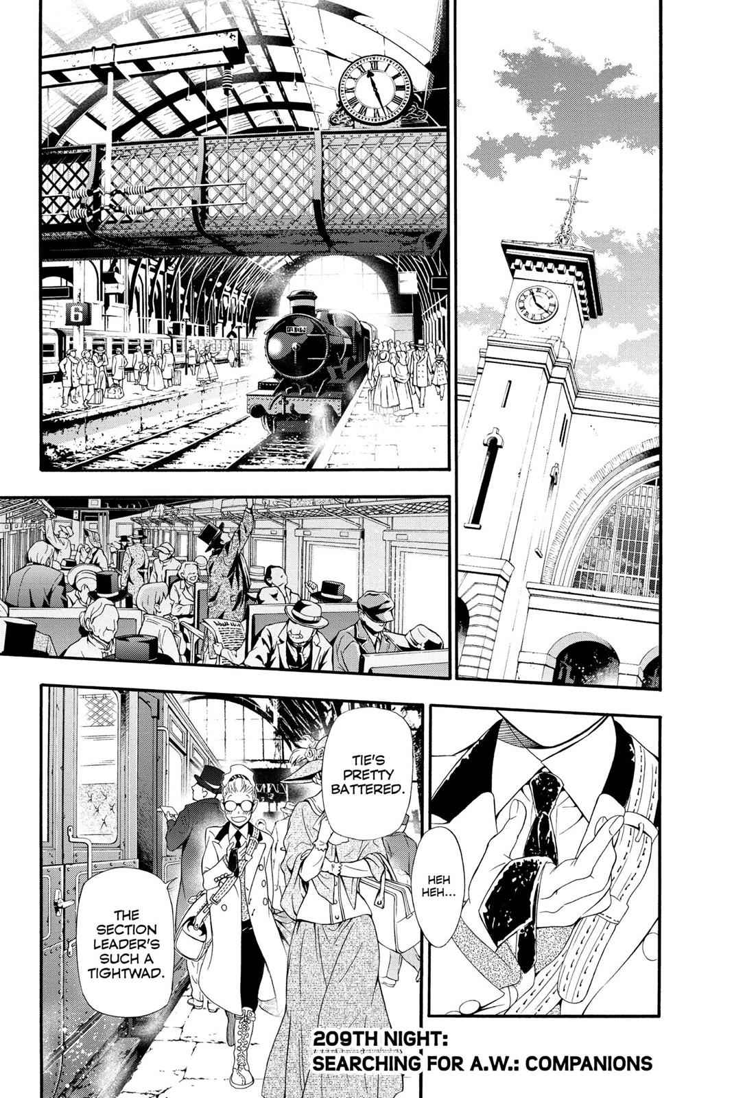 D.Gray-man Chapter 209 Page 1