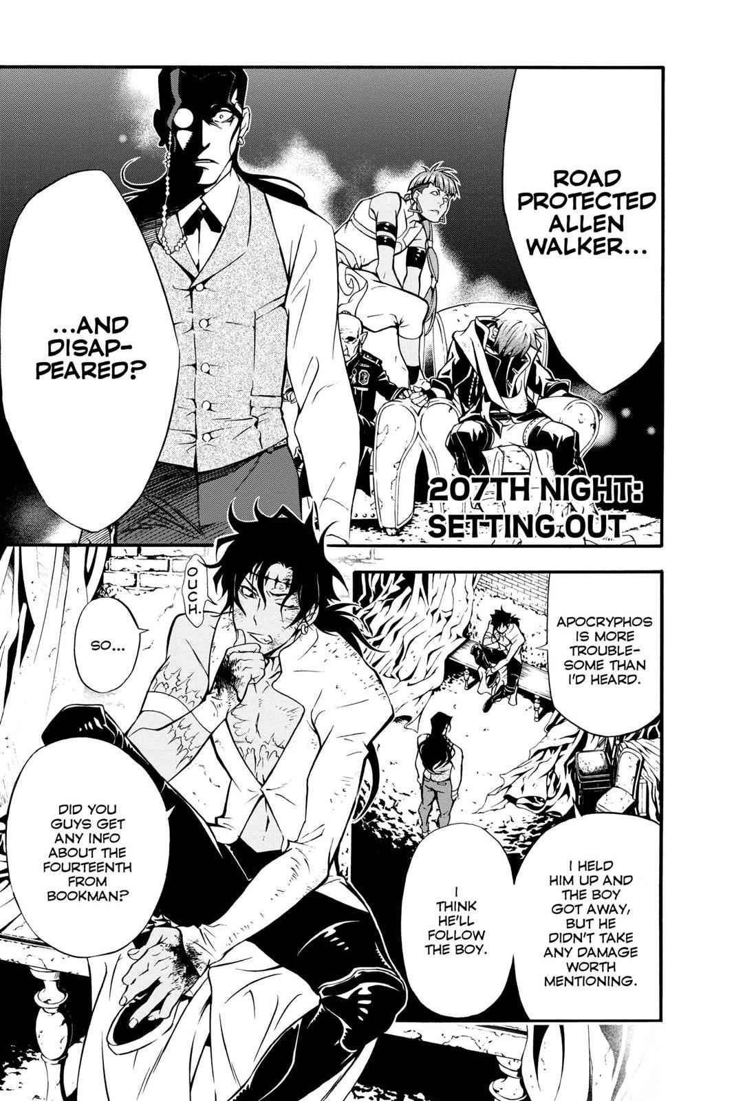 D.Gray-man Chapter 207 Page 1