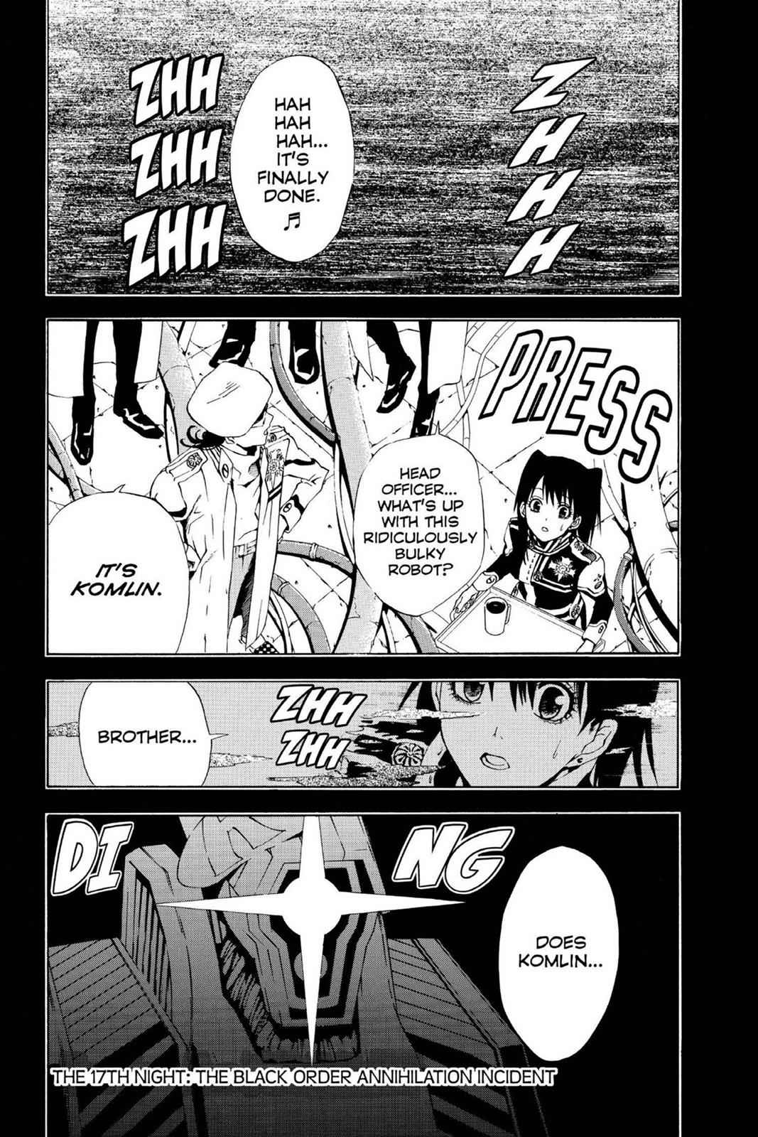 D.Gray-man Chapter 17 Page 8