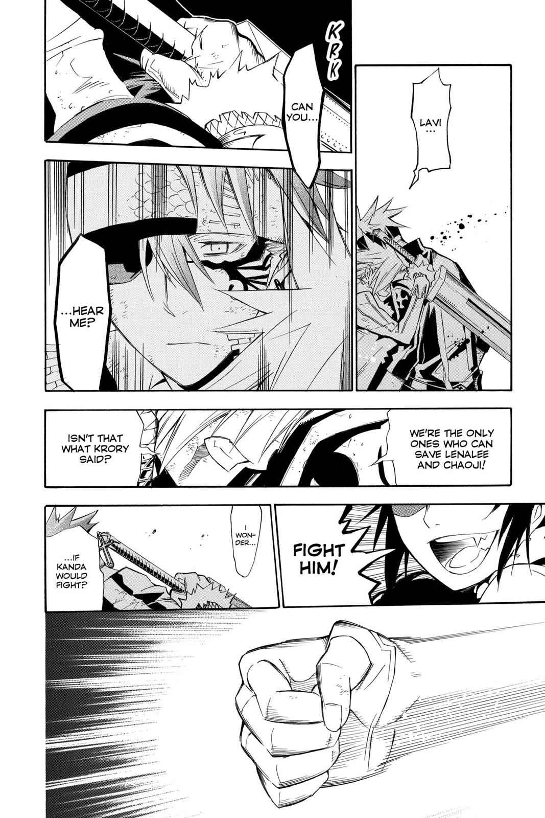 D.Gray-man Chapter 120 Page 12