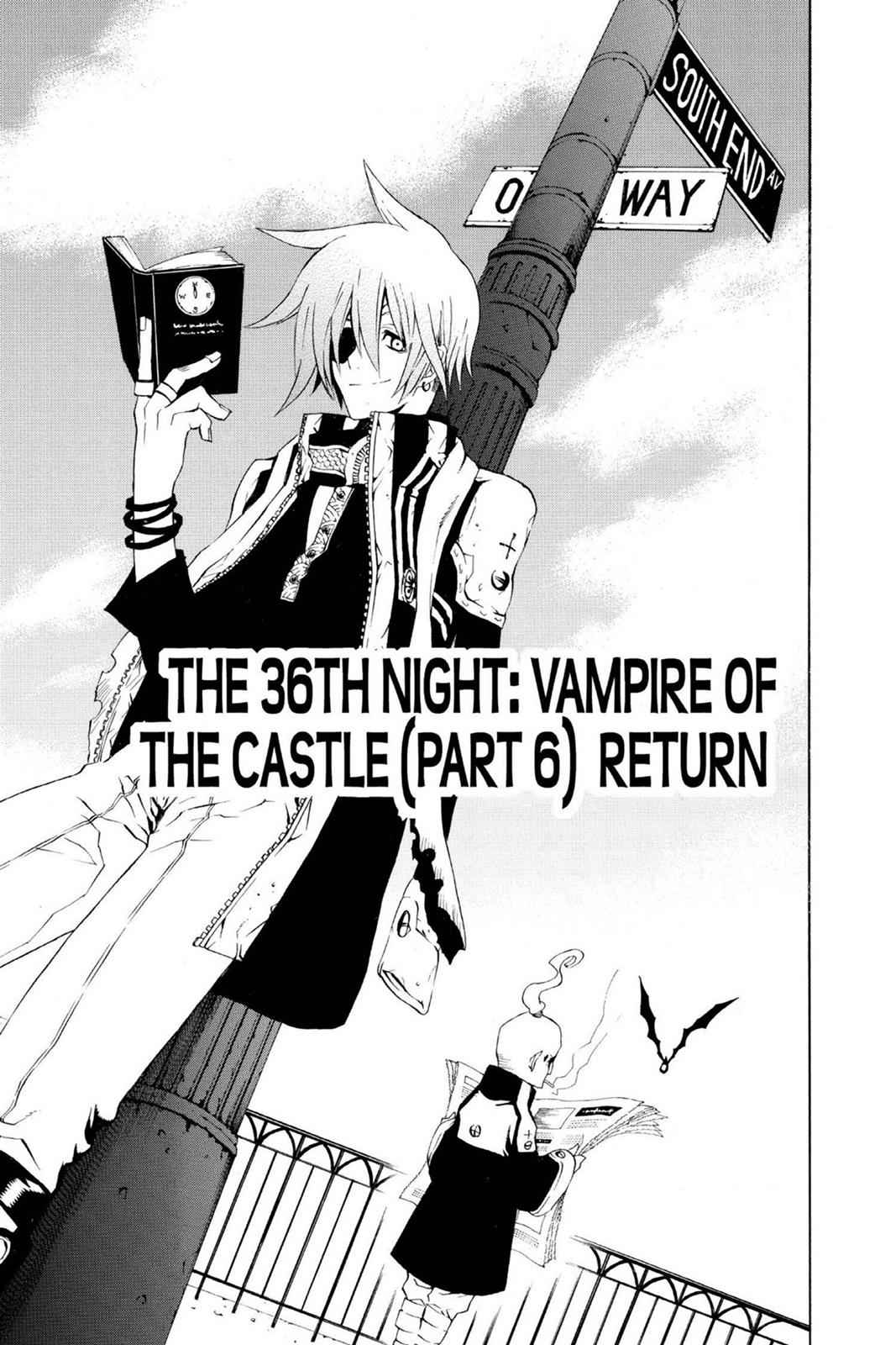 D.Gray-man Chapter 36 Page 1