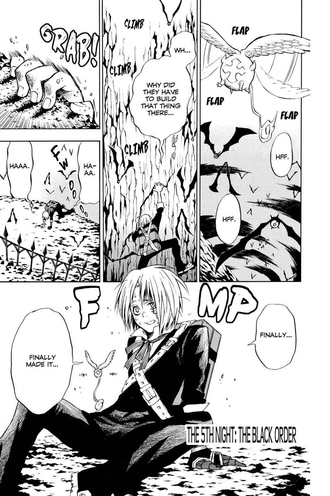 D.Gray-man Chapter 5 Page 1
