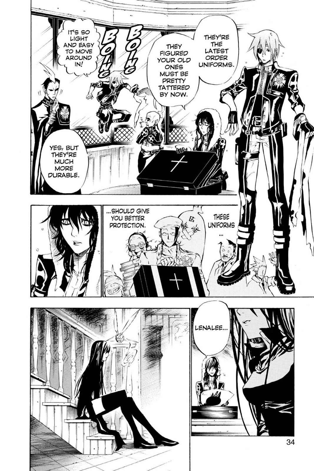 D.Gray-man Chapter 58 Page 8