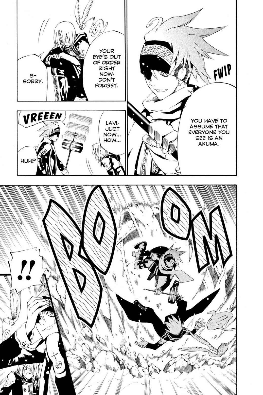 D.Gray-man Chapter 28 Page 5
