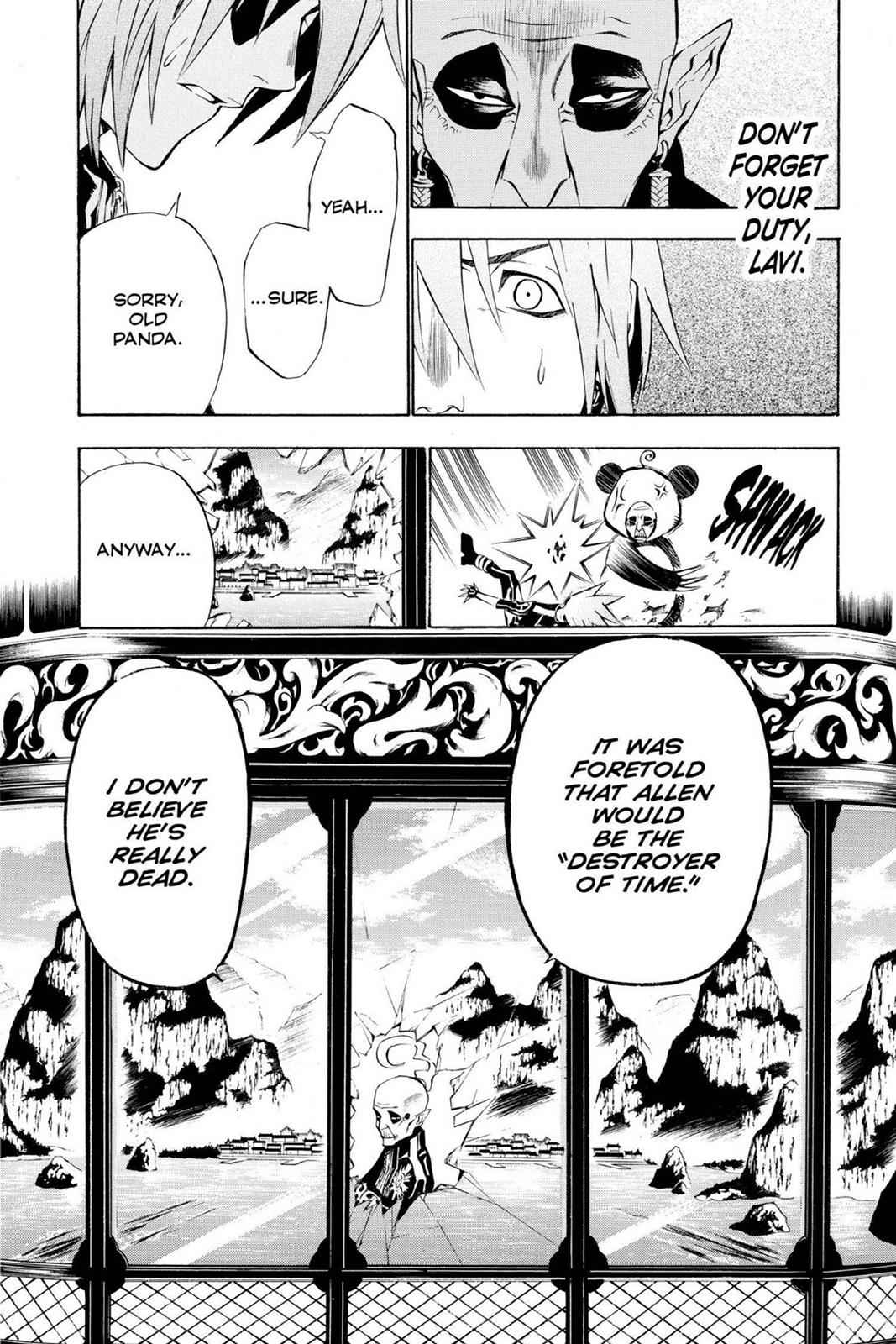 D.Gray-man Chapter 58 Page 13