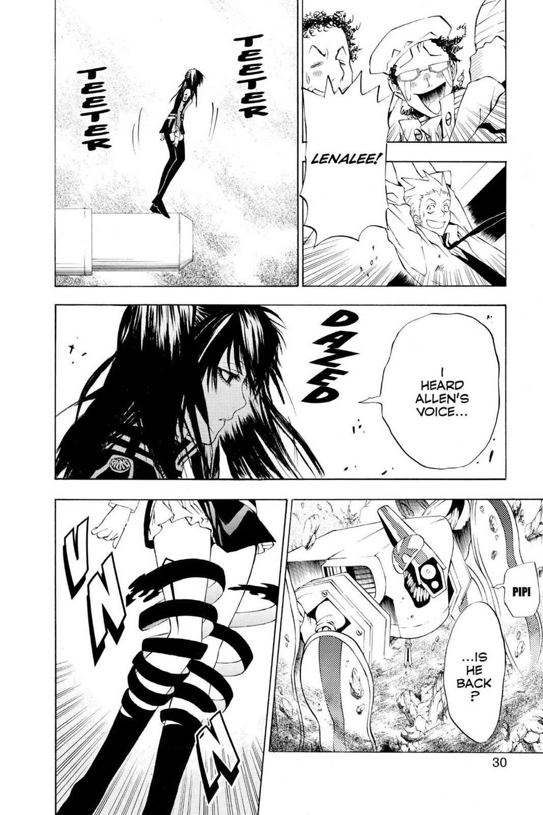 D.Gray-man Chapter 18 Page 4