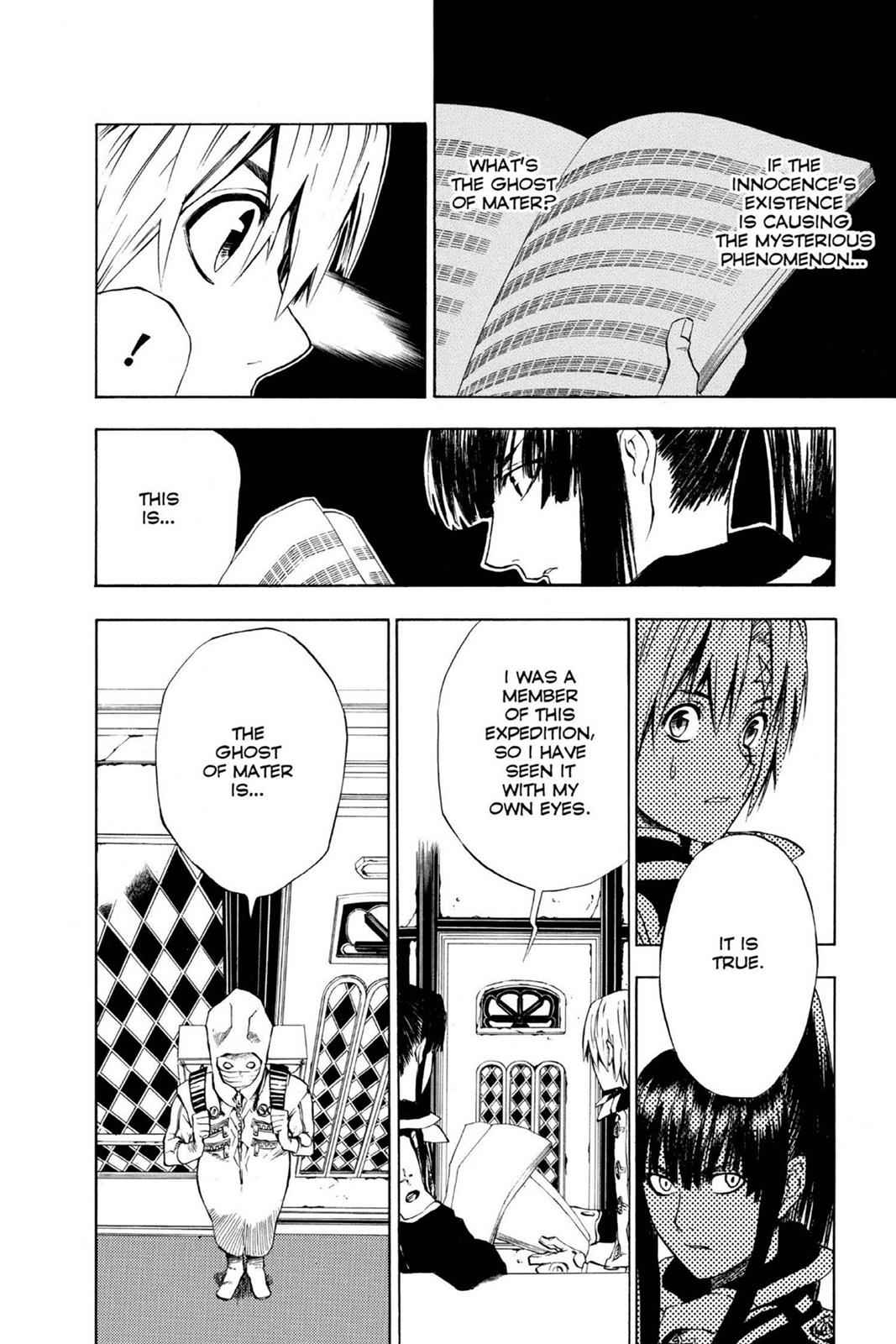 D.Gray-man Chapter 9 Page 8