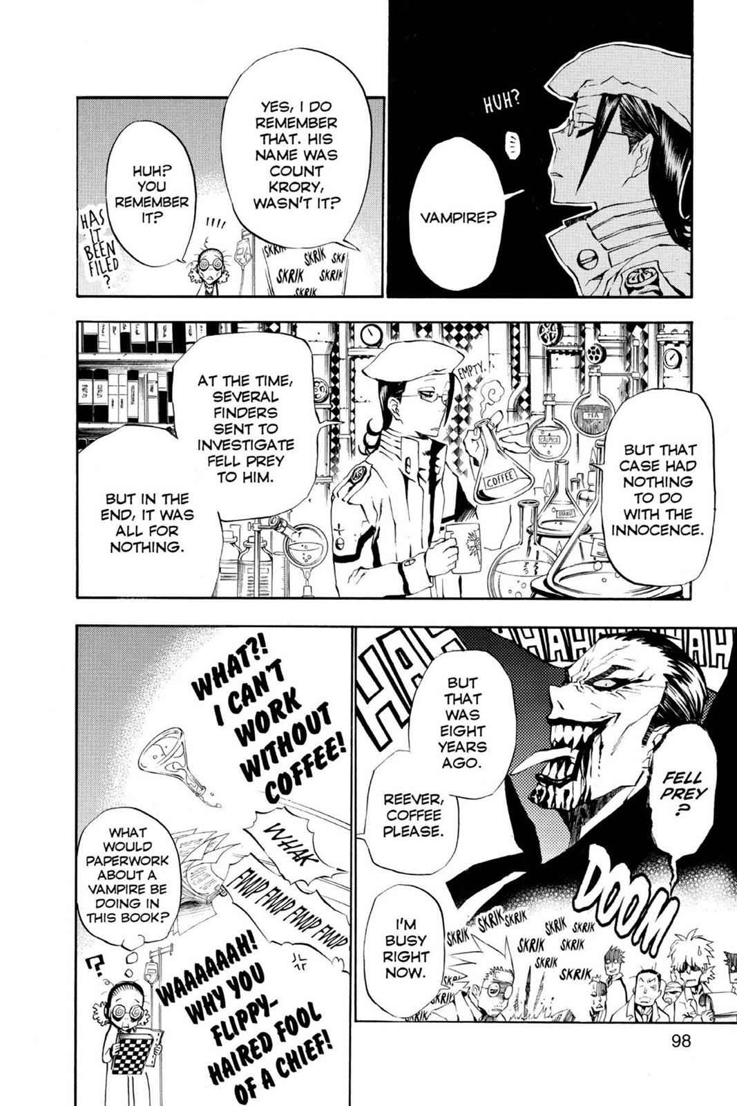 D.Gray-man Chapter 32 Page 2