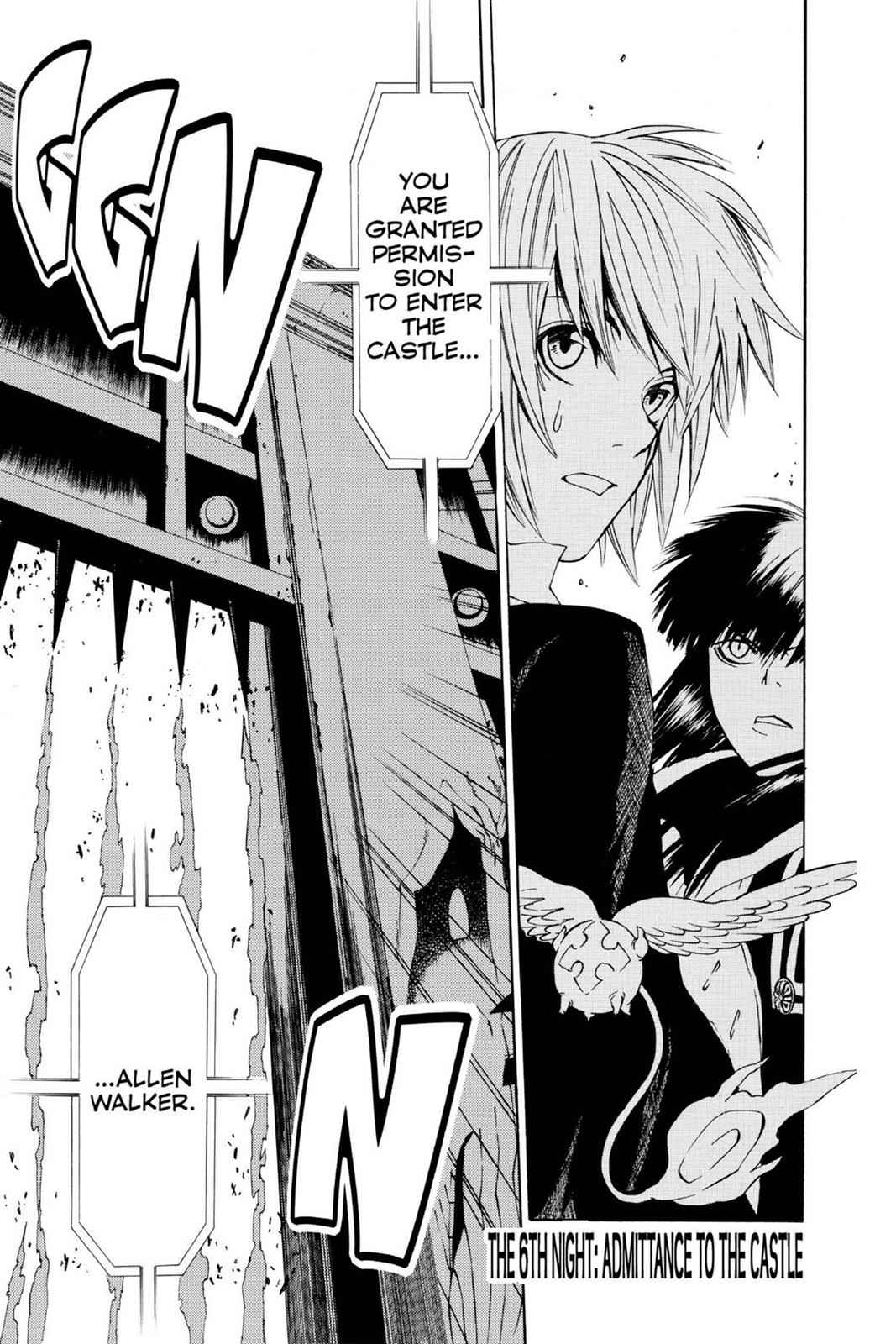 D.Gray-man Chapter 6 Page 1