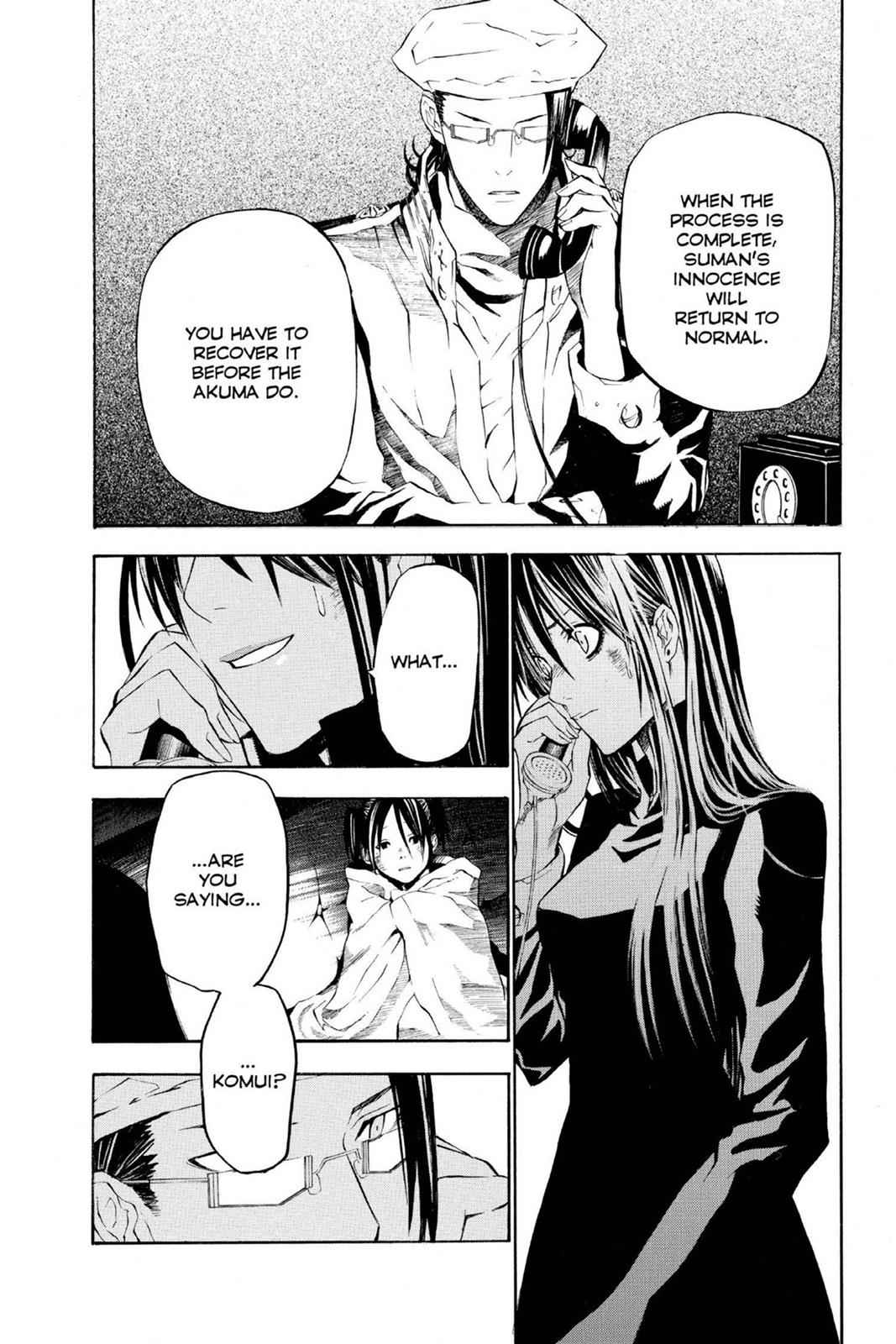 D.Gray-man Chapter 52 Page 7