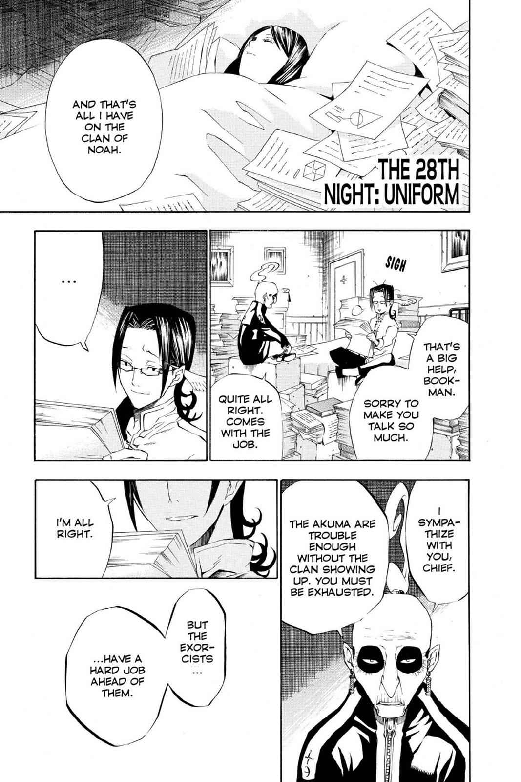 D.Gray-man Chapter 28 Page 1