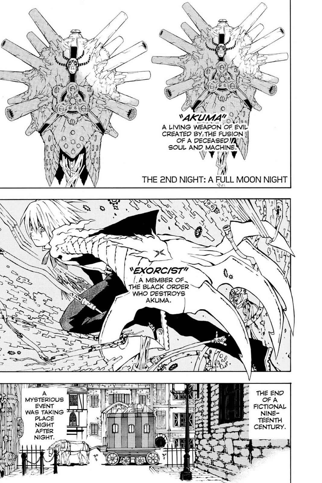 D.Gray-man Chapter 2 Page 1