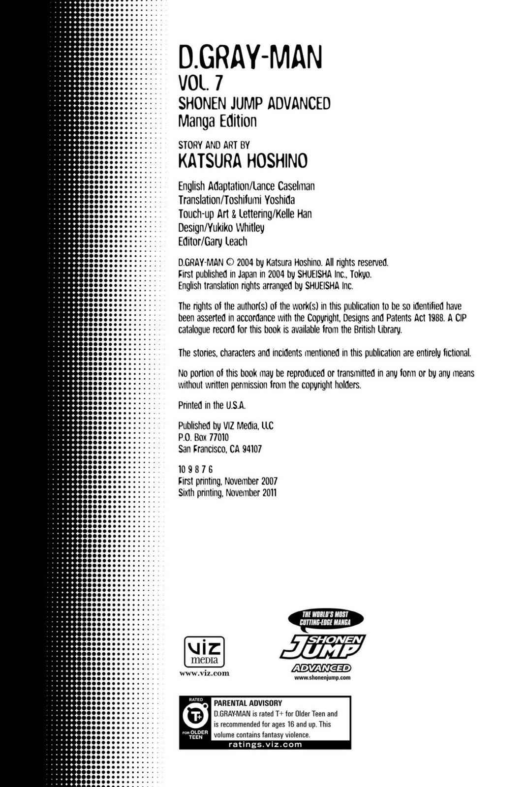 D.Gray-man Chapter 57 Page 3