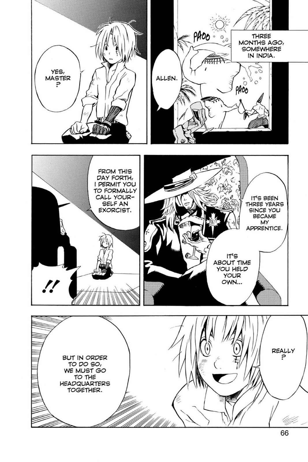 D.Gray-man Chapter 2 Page 4