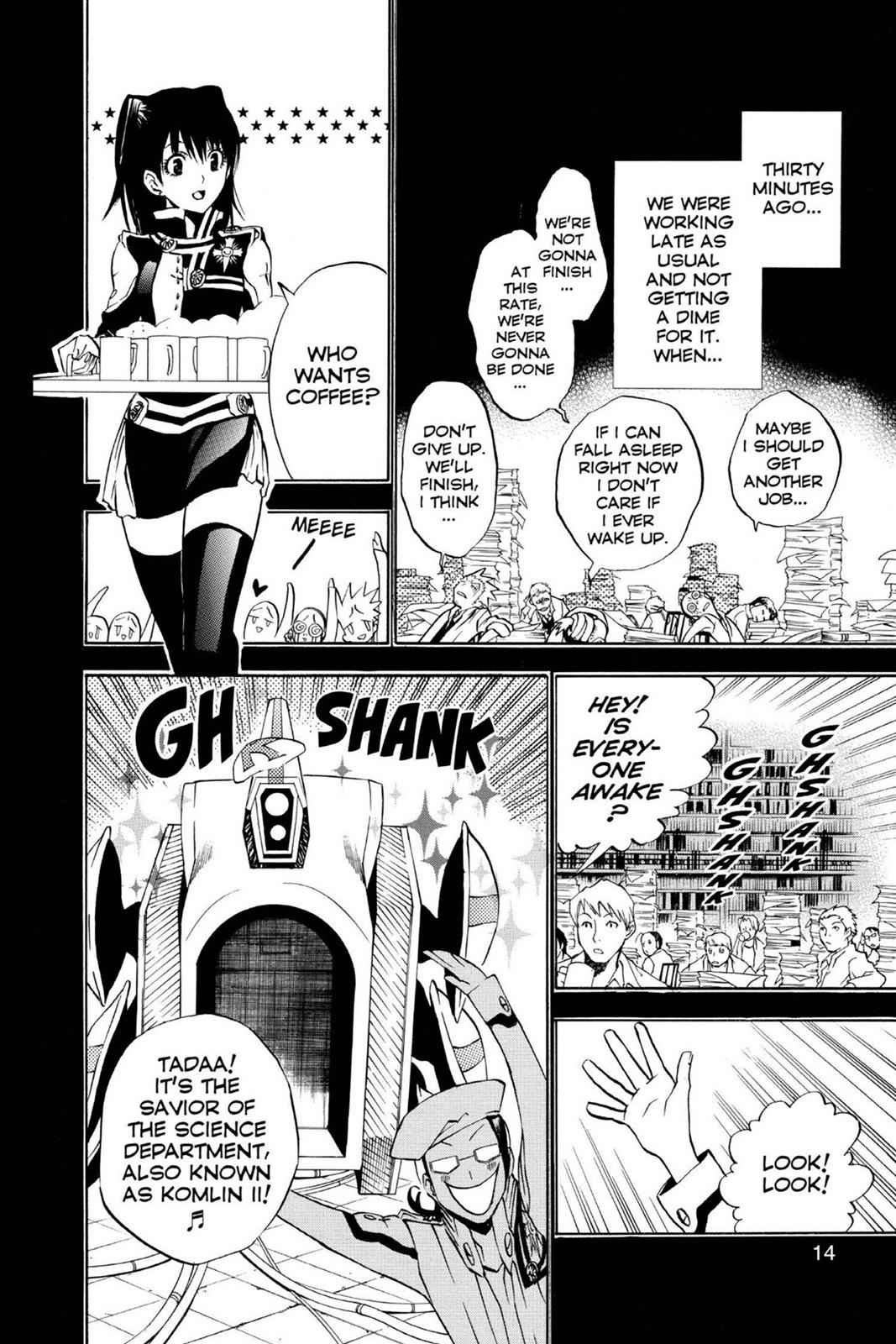 D.Gray-man Chapter 17 Page 15