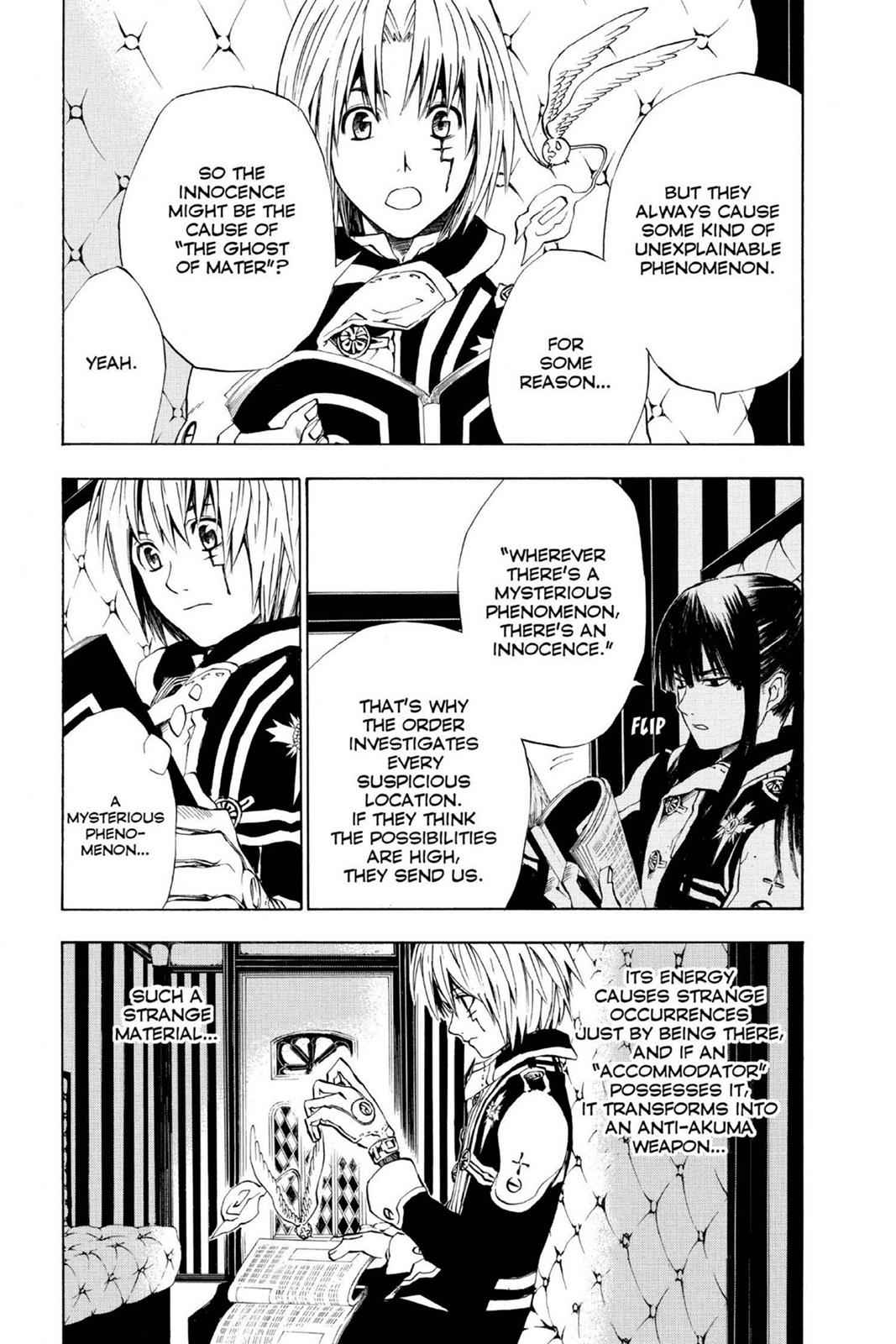 D.Gray-man Chapter 9 Page 7