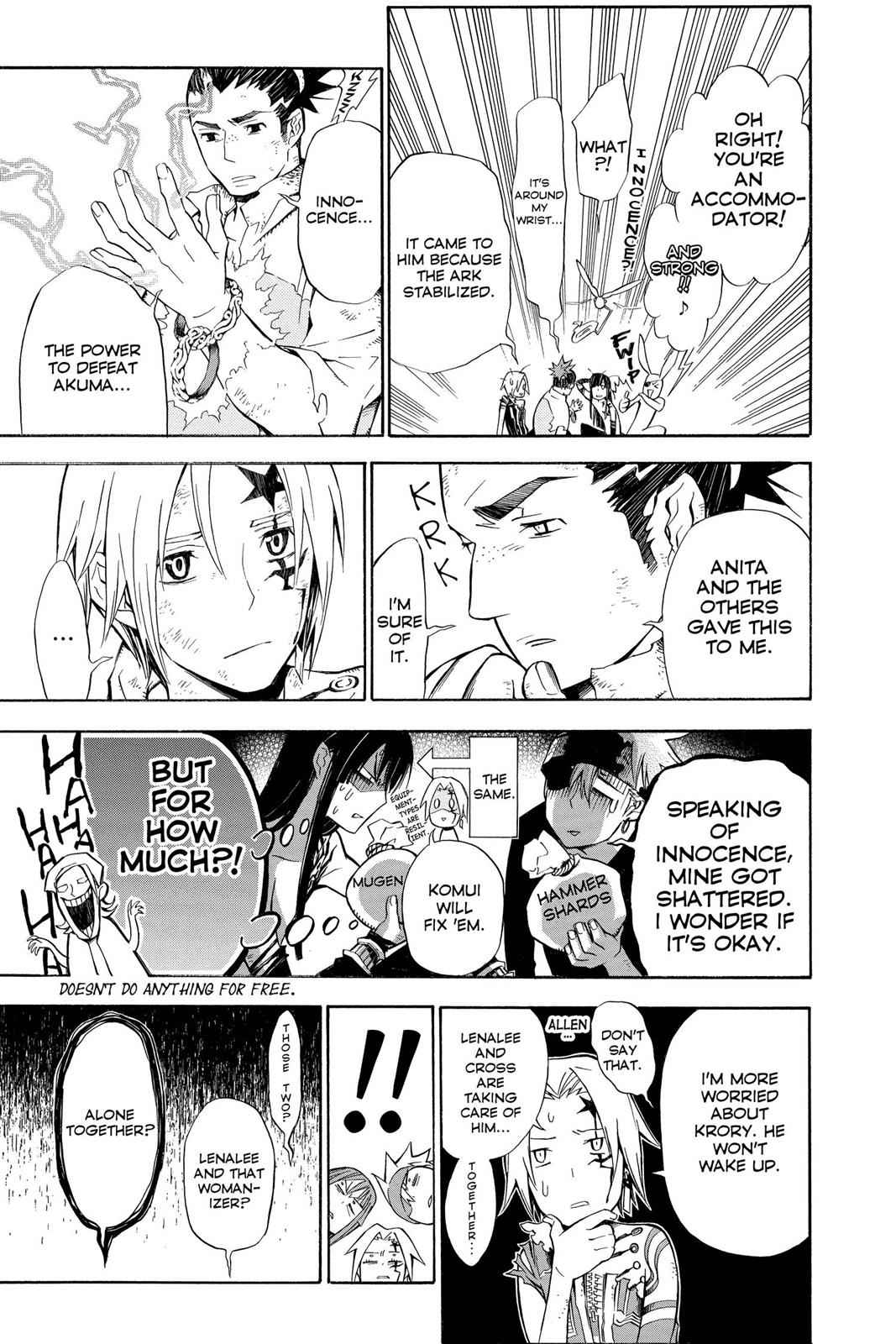 D.Gray-man Chapter 134 Page 7