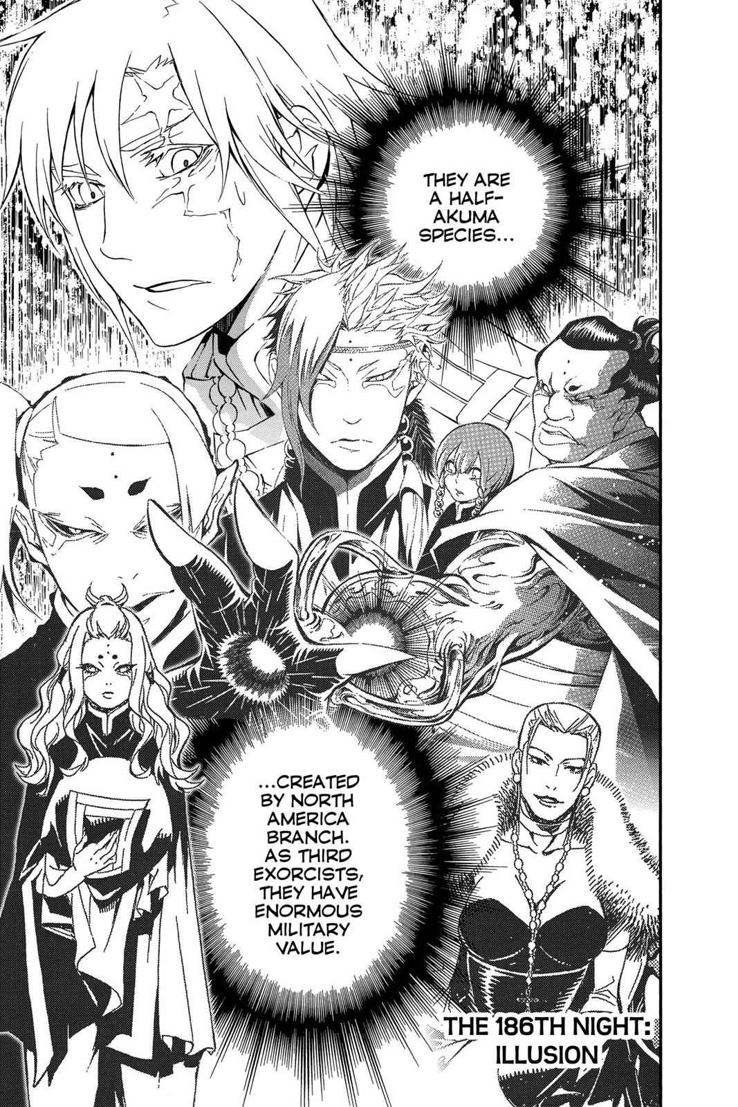 D.Gray-man Chapter 186 Page 1