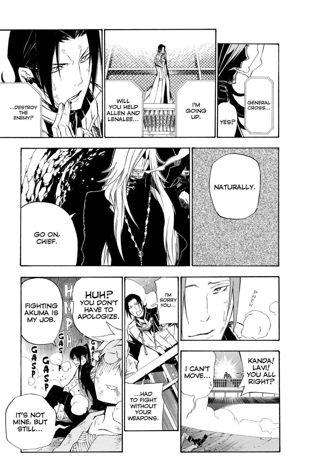 D.Gray-man Chapter 155 Page 3