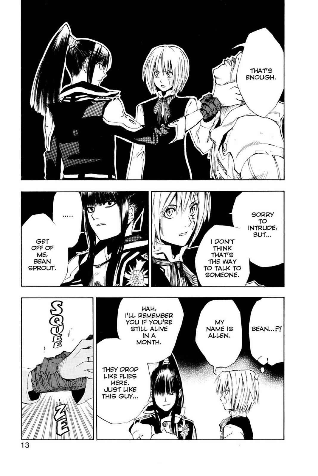D.Gray-man Chapter 8 Page 14