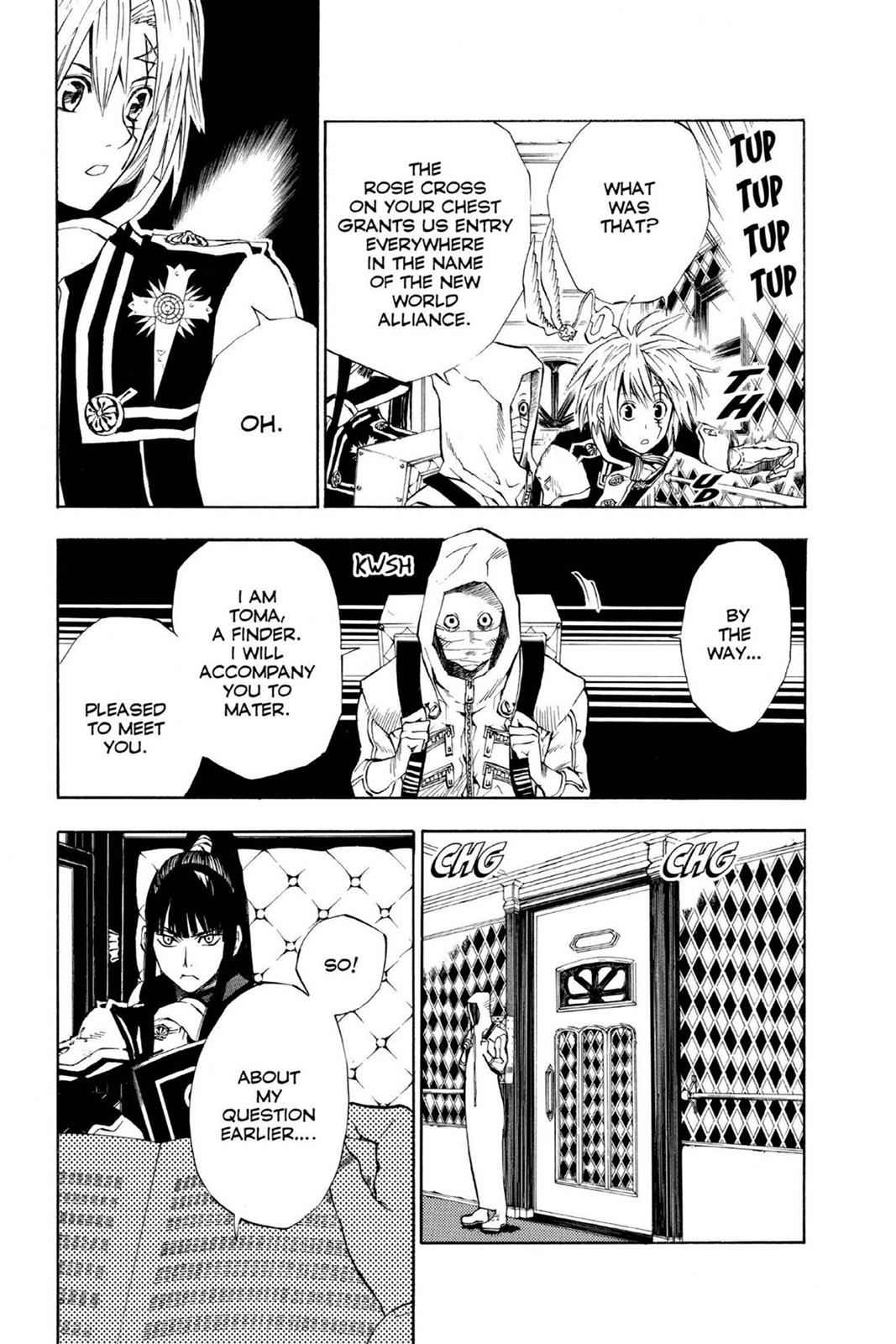 D.Gray-man Chapter 9 Page 5