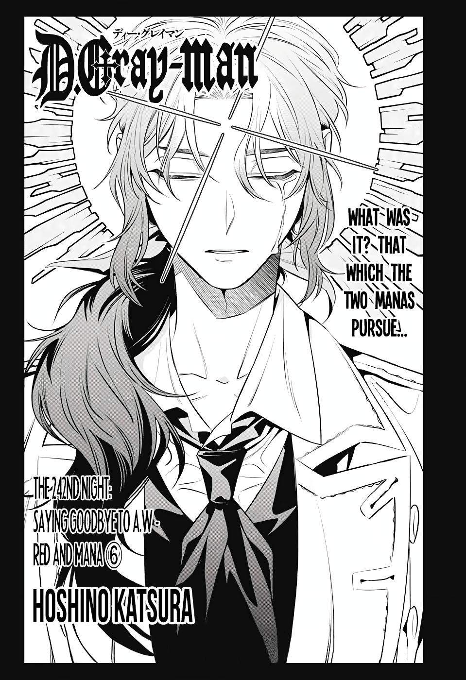 D.Gray-man Chapter 242 Page 9