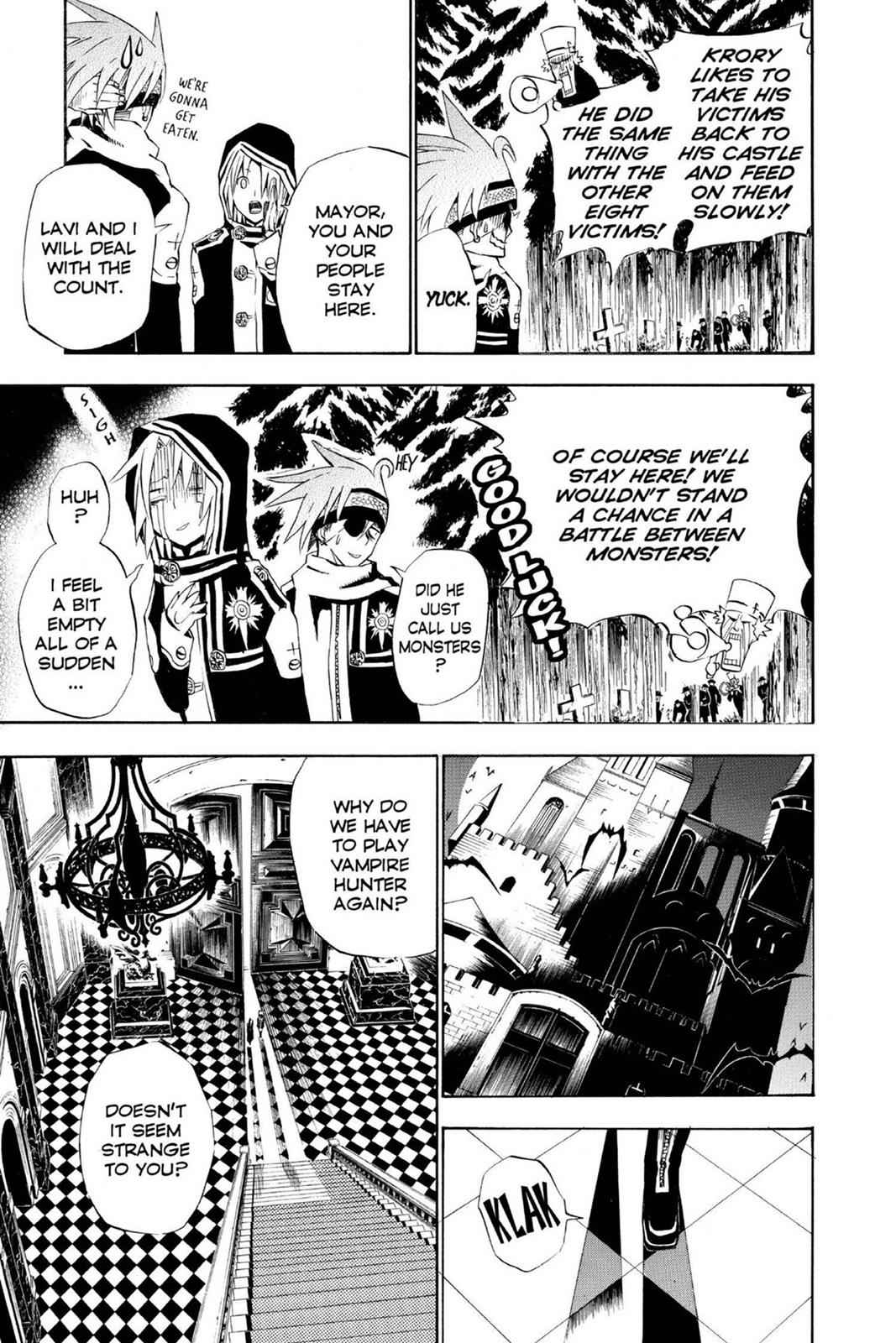 D.Gray-man Chapter 33 Page 8