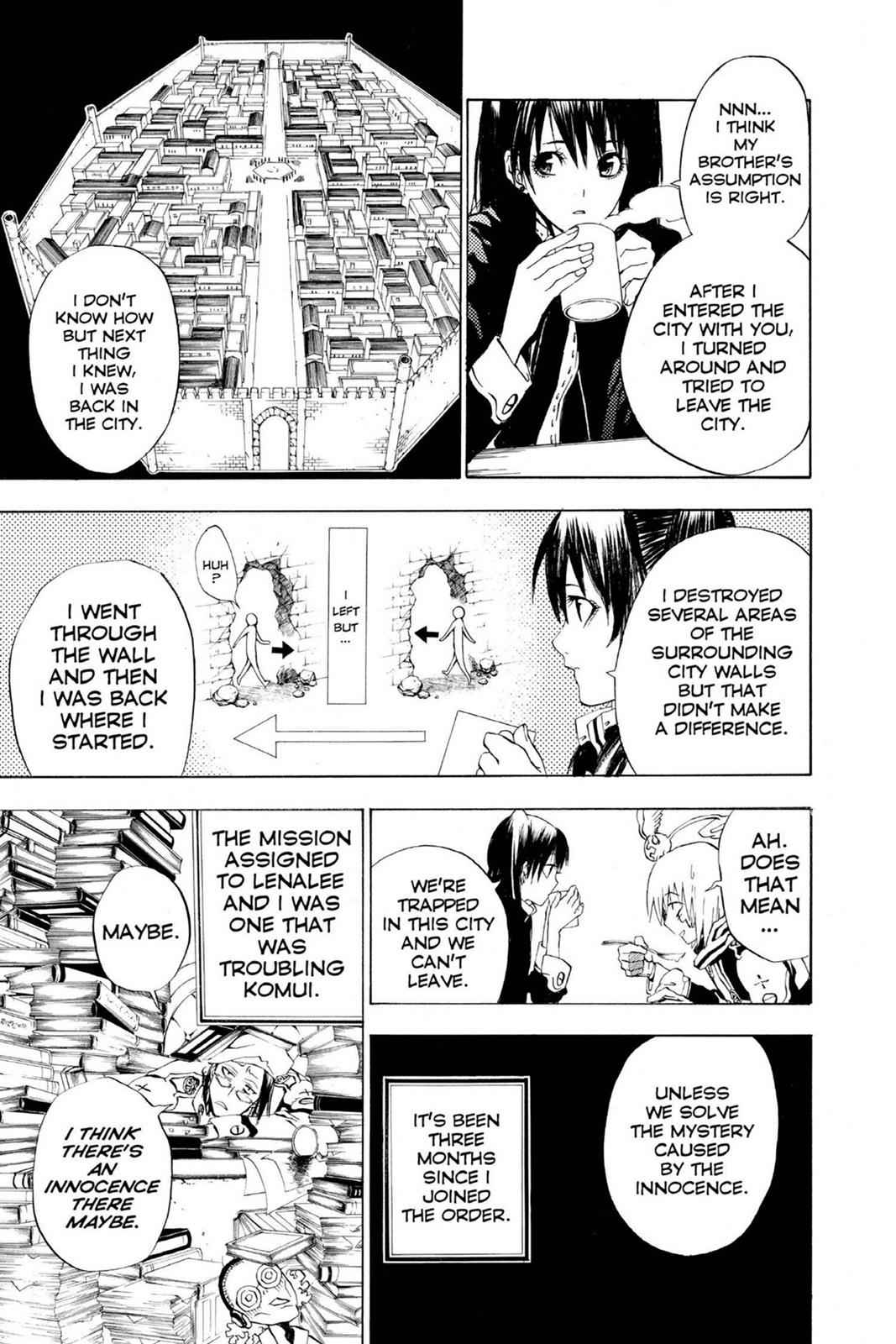 D.Gray-man Chapter 19 Page 11