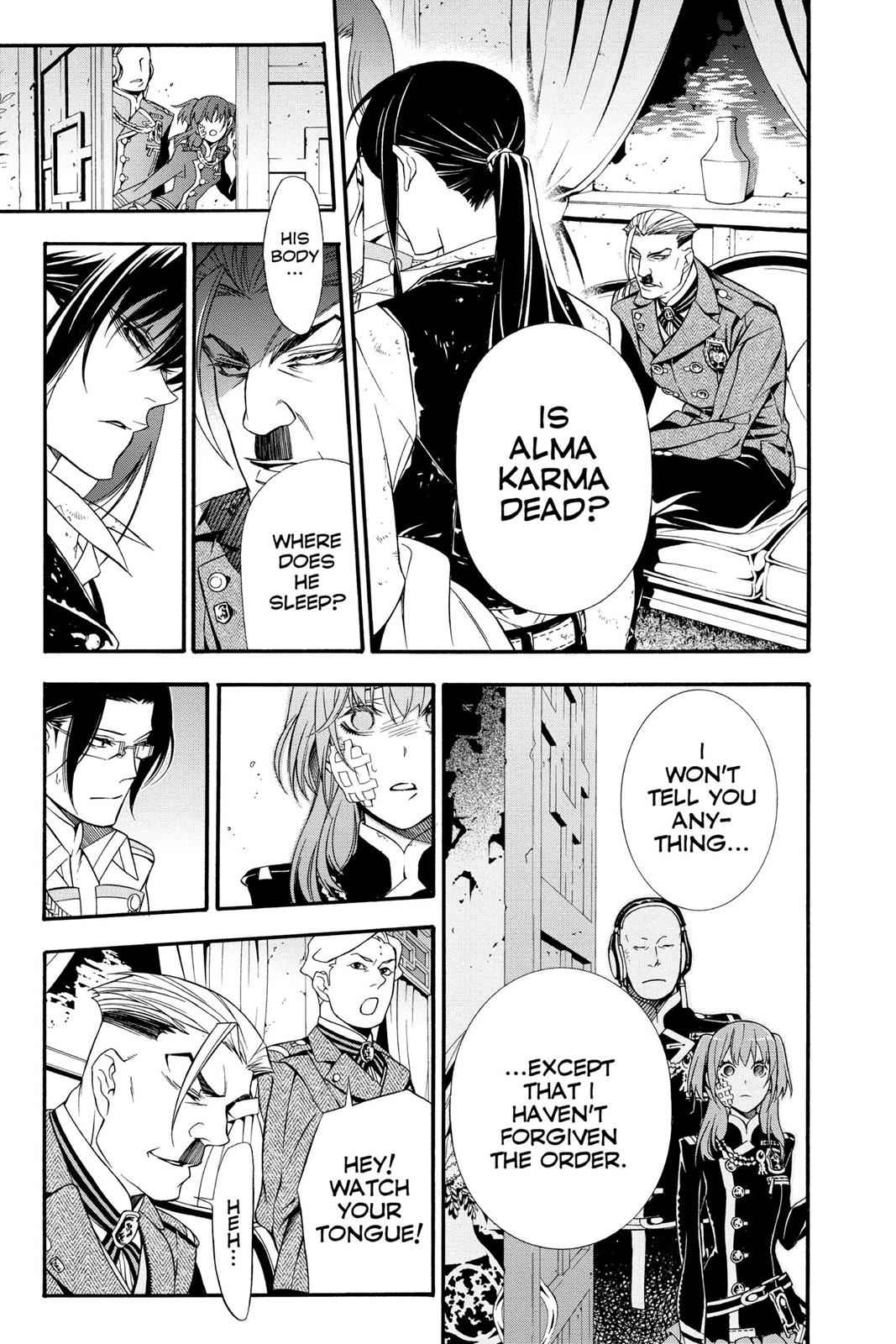 D.Gray-man Chapter 208 Page 5