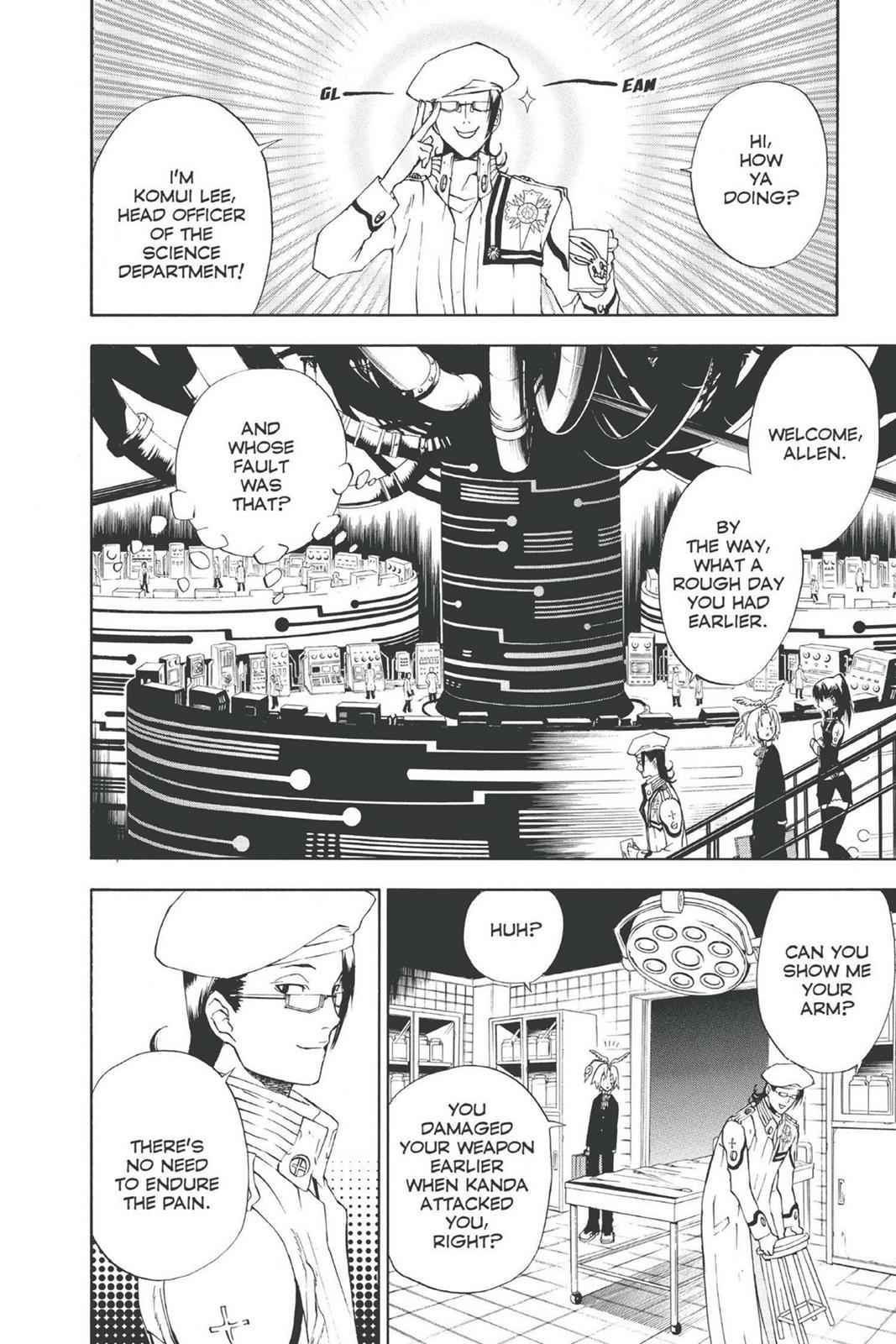 D.Gray-man Chapter 6 Page 10