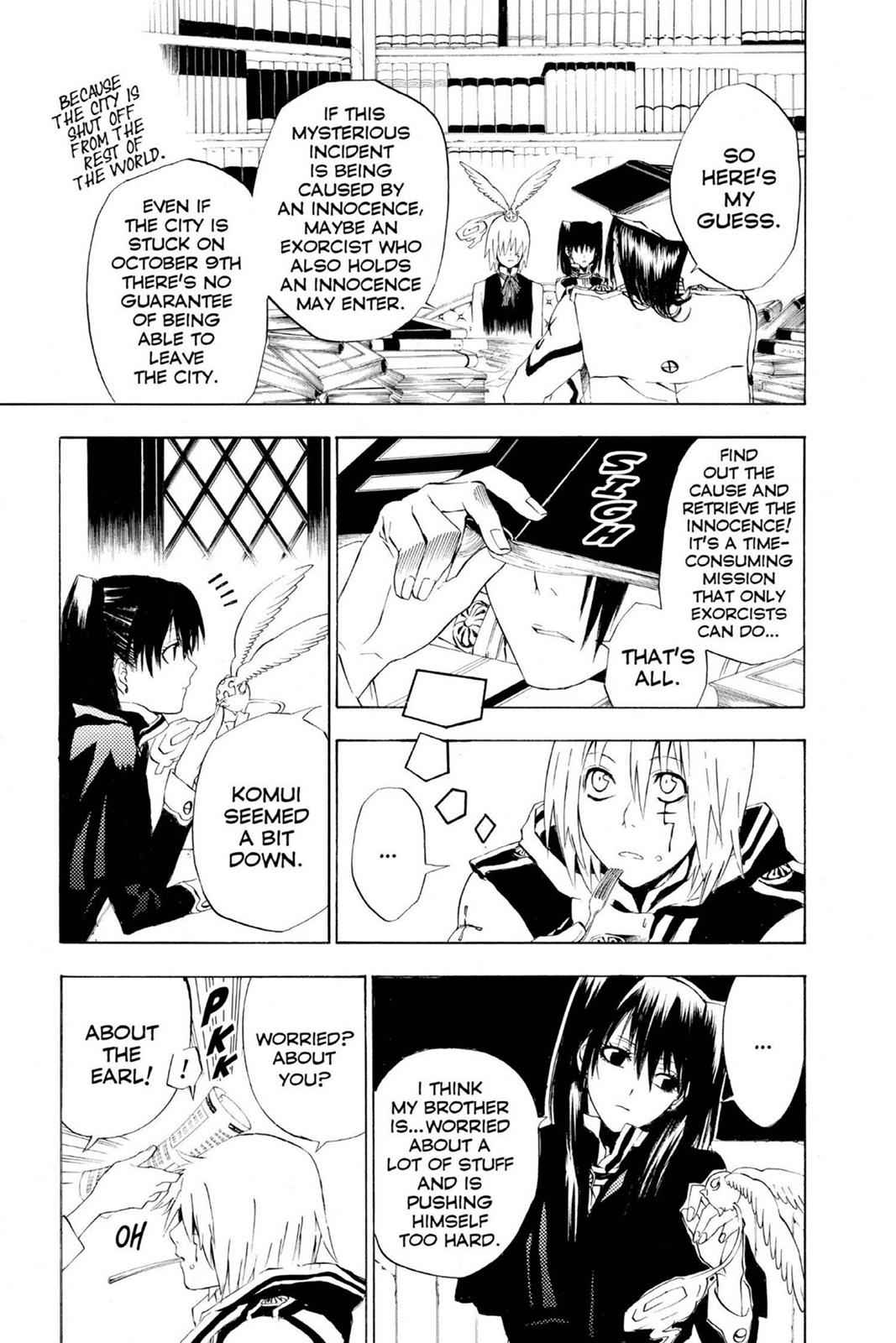 D.Gray-man Chapter 19 Page 13
