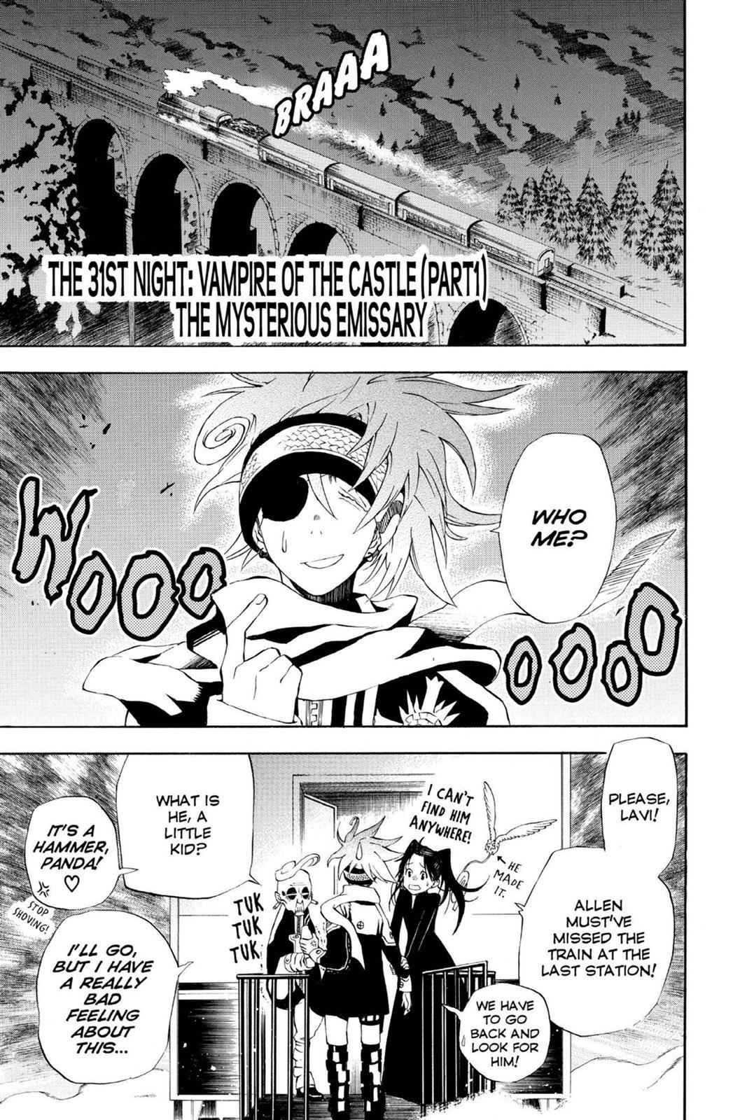 D.Gray-man Chapter 31 Page 1