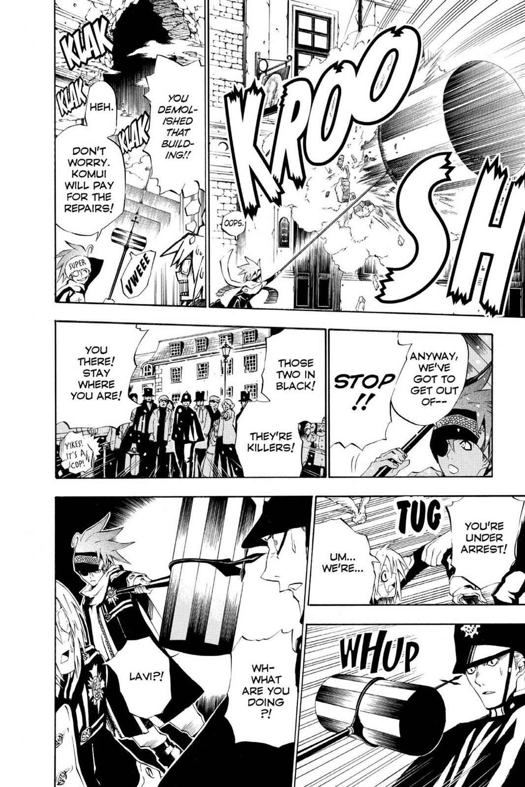 D.Gray-man Chapter 28 Page 8